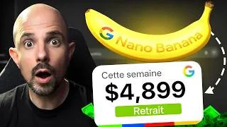 Miniature : Comment gagner €940/semaine avec Nano Banana 🍌
