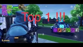 Miniature : Top 1 Fortnite mobile !
