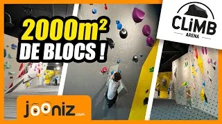 Miniature : 2000 m2 de blocs - Climb Arena I Jooniz.com