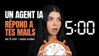 Miniature : 5 minutes pour ne plus jamais répondre à un mail répétitif grâce à cet agent IA