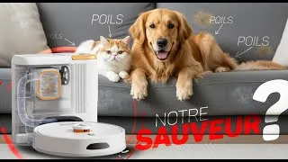 Miniature : Le robot aspirateur TEENDOW D20S Max (3 en 1) va-t-il survivre aux poils de notre chien et chat ? 🐾