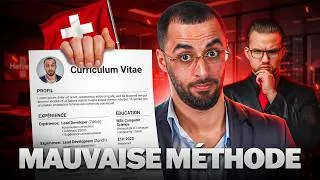 Miniature : Envoyer 100 CV en SUISSE : pourquoi ça ne marche jamais