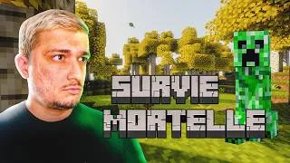 Miniature : J'AI INTERDICTION DE PORTER UNE ARMURE... 😨 | SURVIE MORTELLE #1 (Minecraft)