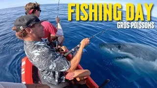 Miniature : ÉPISODE 39 : JE VAIS FAIRE DE LA PÊCHE AU GROS A 3 SUR UN JETSKI ( PROBLÈME 👿, JETSKI HS, FISHING)