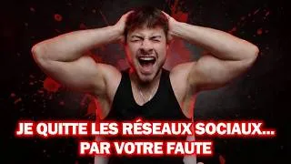 Miniature : J’arrête les réseaux sociaux et c’est à cause de vous !