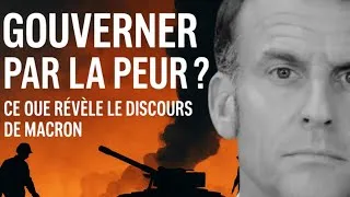 Miniature : “Peut-on gouverner par la peur ? Ce que révèle le discours de Macron