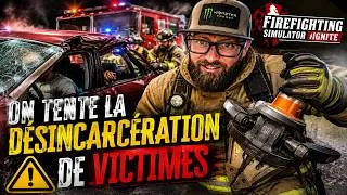 Miniature : 🚨 Firefighting Simulator: Ignite DÉSINCARCÉRATION DE VICTIMES : ÇA VA ÊTRE COMPLIQUÉ ! 