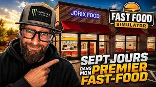 Miniature : FAST FOOD SIMULATOR ! 🍔 J'ouvre mon premier restaurant !