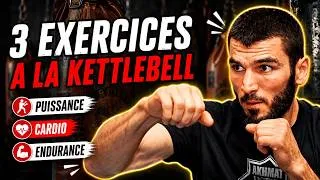 Miniature : 3 Exercices à la kettlebell pour la Boxe