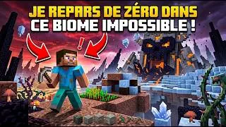 Miniature : JE REPARS DE ZÉRO DANS CE BIOME IMPOSSIBLE DE MINECRAFT