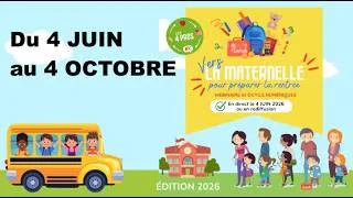 Miniature : 4 juin 2026 : Webinaire vers la maternelle (replay jusqu'au 4 oct.) (extrait de l'an dernier)