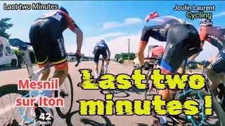 Miniature : Last two minutes au Mesnil sur Iton ! @joulinlaurentcycling #cyclisme #ridebike #finish #sprint 