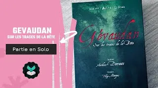 Miniature : Unboxing + Partie Solo - Gévaudan, sur les traces de la Bête 🐺🔍