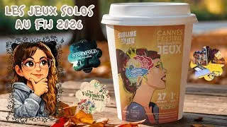 Miniature : FIJ 2026 : Quels jeux pour les joueurs solo ?