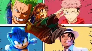 Miniature : Et si ils étaient tombés dans le château de l'infini ? (Yuji, sonic, Michael jackson, Zoro)