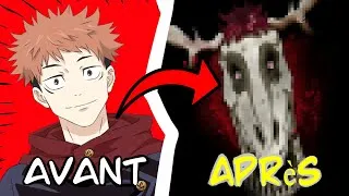 Miniature : Je redessine JUJUTSU KAISEN en mode HORREUR (Haloween)