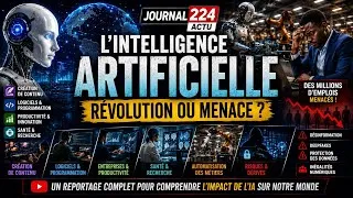 Miniature : 🤖 L’Intelligence Artificielle : Révolution Géniale ou Menace pour l’Humanité ?