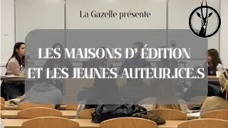 Miniature : "Les maisons d'édition et les jeunes auteur.ice.s"