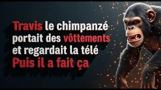 Miniature : Travis le chimpanzé portait des vêtements et regardait la télé. Puis il a fait ça