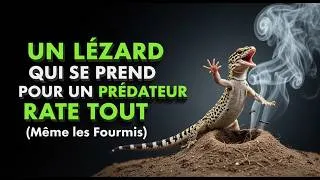 Miniature : Il Se Croit Rapide, Mais Ce Lézard Léopard Est le Pire Chasseur du Jardin
