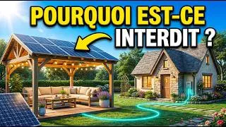 Miniature : Cette PERGOLA De Jardin Alimente TOUTE Ma Maison Hors Réseau (Sans Réseau NÉCESSAIRE!!)