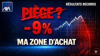 Miniature : AXA perd 9% en une semaine malgré des résultats et un dividende records : piège ou opportunité ?