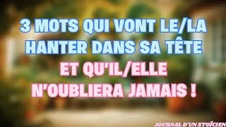 Miniature : Découvre ces 3 mots simples et puissants qui feront qu’il/elle pensera à toi sans arrêt . 