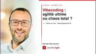 Miniature : Journée Agile 2026 - Norman Deschauwer - Vibecoding - parcours