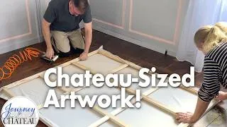 Miniature : A SECRET DIY PROJECT: Creating Affordable Art that is Chateau-Sized!