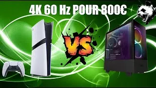 Miniature : PS5 PRO VS PC GAMER  4K 60Hz a "800€" ?