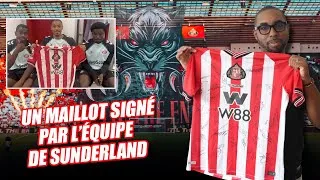 Miniature : WILSON ISIDOR M’OFFRE UN MAILLOT SIGNÉ PAR TOUTE L’ÉQUIPE DE SUNDERLAND