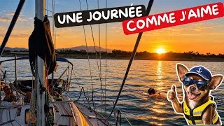 Miniature : Navigation, baignade et coucher de soleil
