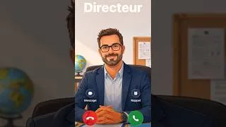 Miniature : Le Directeur appelle 📞🏫 | Sois plus sage à l’école (appel sérieux)