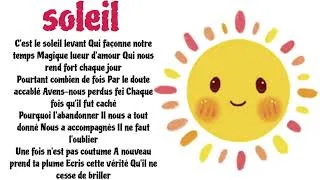 Miniature : poésie soleil CP CE1 CE2 #poésie
