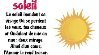 Miniature : poésie  soleil CP CE1 CE2 #poésie