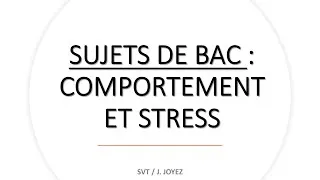 Miniature : SUJETS BAC STRESS 2