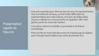 Miniature : On ne badine pas avec l'amour, Musset - Fiche de lecture