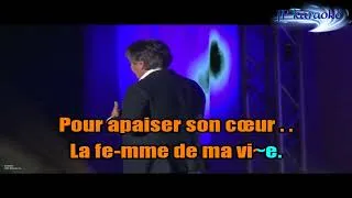 Miniature : KARAOKE Claude Michel - La Femme De Ma Vie Création JP Karaoké