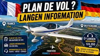 Miniature : FRANCE ALLEMAGNE VFR WITH LANGEN INFORMATION PLAN DE VOL