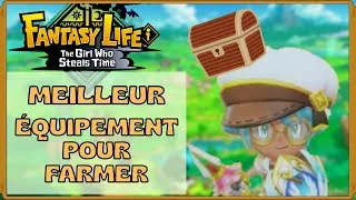 Miniature : [GUIDE] MEILLEUR ÉQUIPEMENT POUR FARMER | FANTASY LIFE I | BEST STUFF FARM