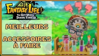 Miniature : [GUIDE] LES ACCESSOIRES INDISPENSABLES | FANTASY LIFE I | BEST STUFF