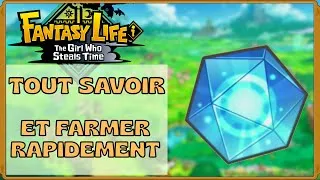 Miniature : [GUIDE] TOUT SAVOIR & COMMENT FARMER RAPIDEMENT LES GEMMES | FANTASY LIFE I | FARM GEMME RAPIDE