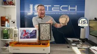Miniature : xTool M2 – Découpe, gravure et impression couleur : test complet
