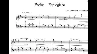Miniature : Alexandre Tansman : Espièglerie (Frolic), extrait de On s'amuse au piano (Happy Time)