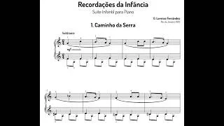 Miniature : Lorenzo Fernândez : Caminho da Serra (route de montagne), extrait de Recordações da Infância