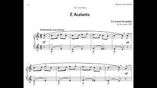 Miniature : Lorenzo Fernândez : Acalanto (berceuse), extrait de la Pequena Suíte Infantil