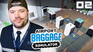 Miniature : AIRPORT BAGGAGE SIMULATOR #2 ▶ LES PREMIERES LIGNES AUTOMATISEES !!