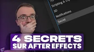 Miniature : 4 Secrets Cachés sur After Effects que Vous Devez Connaître !