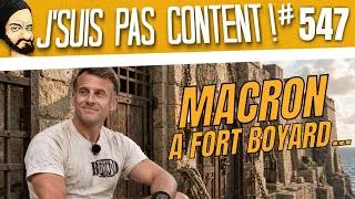 Miniature : MACRON va aller à FORT BOYARD... (et Attal est même pas bourré) [J'SUIS PAS CONTENT ! #547]