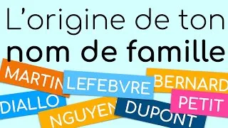 Miniature : Les noms de famille : leurs origines, leurs significations